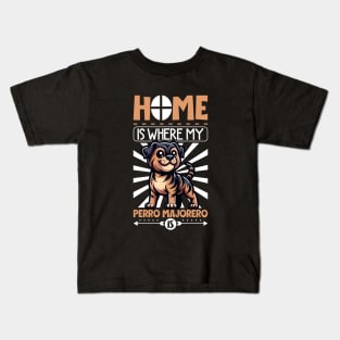 Home is with my Perro Majorero Kids T-Shirt